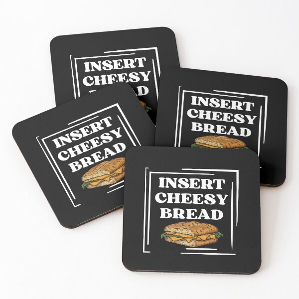 Item preview,  Insert Cheesy Bread Pointing Arrow to Mouth Foodie Lover designed and sold by ZACK ART.
