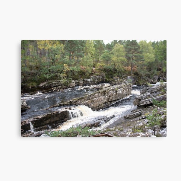 Rocks in the Blackwater Canvas Print