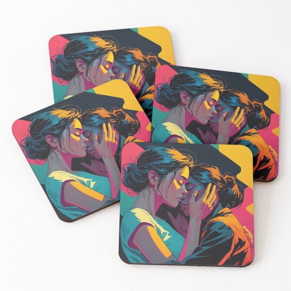 Item preview, A Lovers Embrace illustration designed and sold by Vintage Designs +.