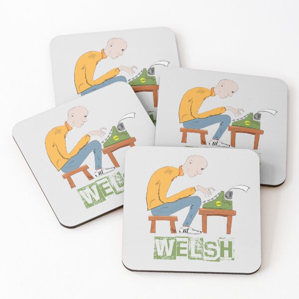 Item preview, IRVINE WELSH WRITER designed and sold by FULLER FACTORY.