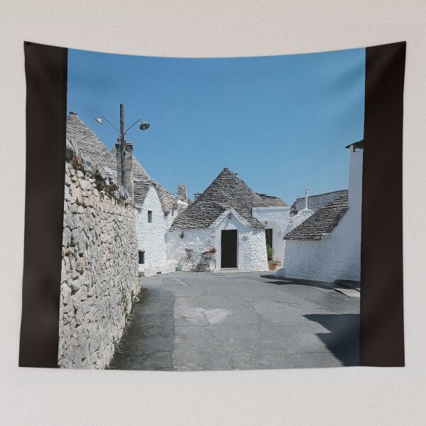 Item preview, Trulli of Alberobello | Bicycle and Magical Architecture designed and sold by EpicVistas.
