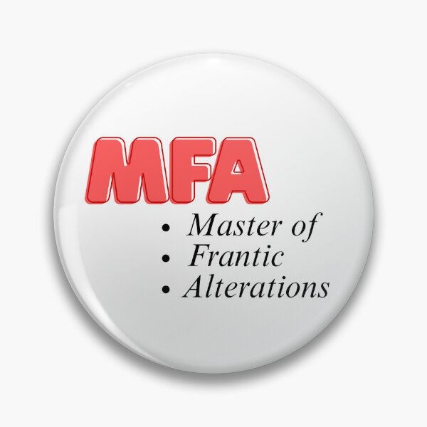 Item preview, MFA: Master of Frantic Alterations designed and sold by StageScribbles.