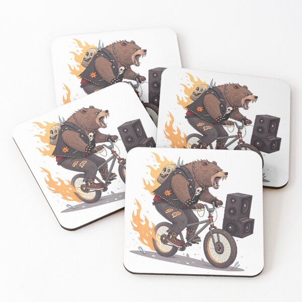Item preview, Metal Bear on Fire designed and sold by Fadi Alyaldani.