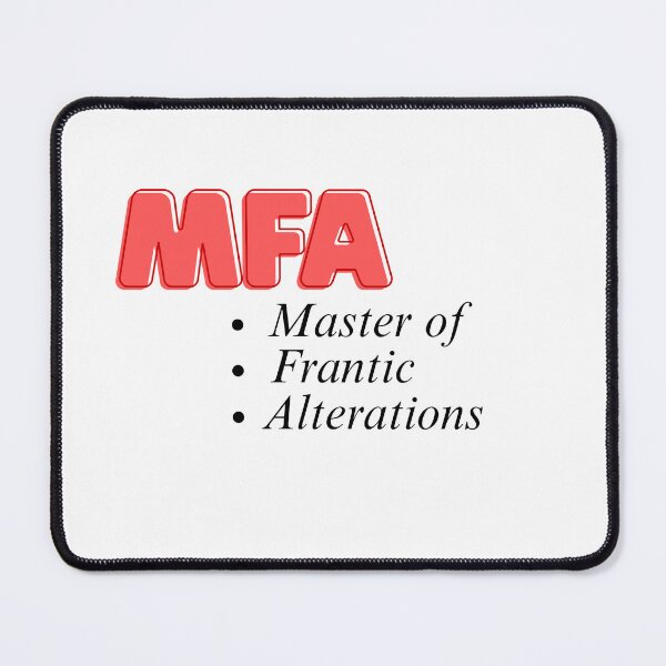 Item preview, MFA: Master of Frantic Alterations designed and sold by StageScribbles.