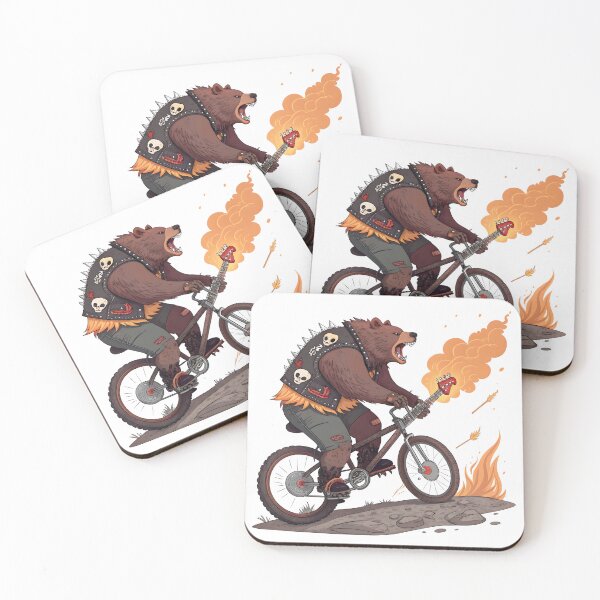 Item preview, Punk Rock Bear Rider designed and sold by Fadi Alyaldani.