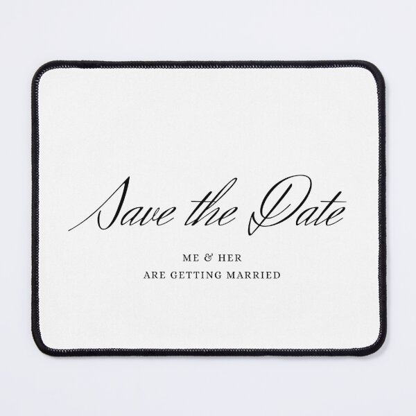 Item preview, Save the date for marry designed and sold by KoolKorp.