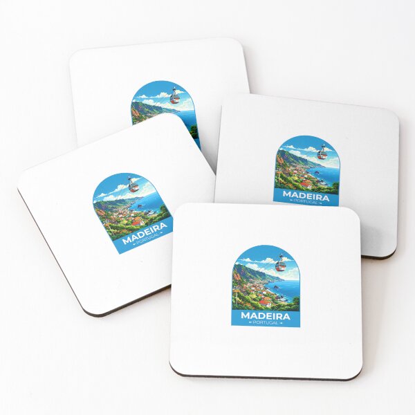 Item preview, Madeira Portugal Travel Sticker designed and sold by TulipaGraphics.