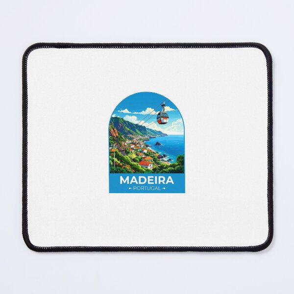 Item preview, Madeira Portugal Travel Sticker designed and sold by TulipaGraphics.