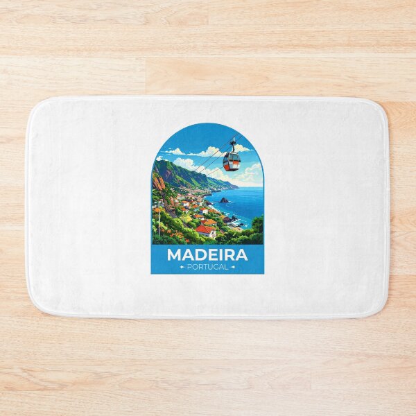 Item preview, Madeira Portugal Travel Sticker designed and sold by TulipaGraphics.