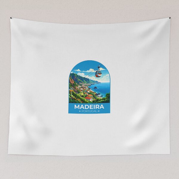 Item preview, Madeira Portugal Travel Sticker designed and sold by TulipaGraphics.