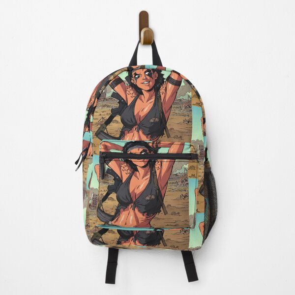Item preview, Post Apocalyptic warrior woman resting after battle designed and sold by Vintage Designs +.