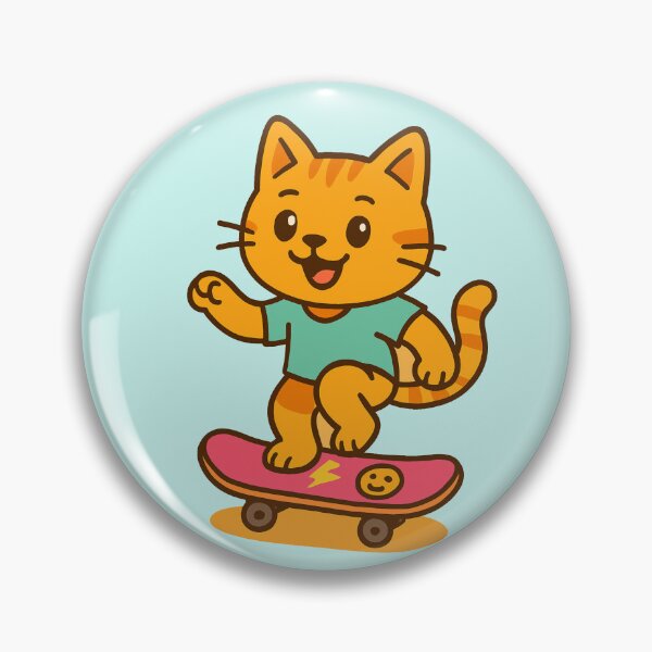 Item preview, Skater Cat designed and sold by PineNinja.