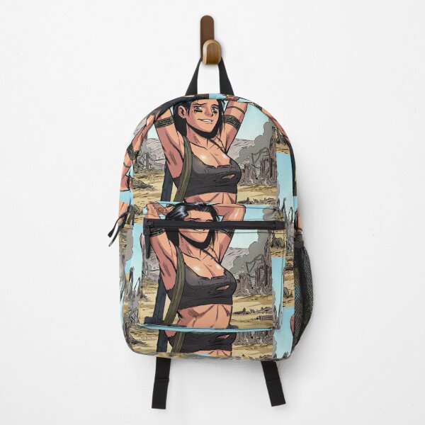 Item preview, Post Apocalyptic warrior woman resting after battle designed and sold by Vintage Designs +.