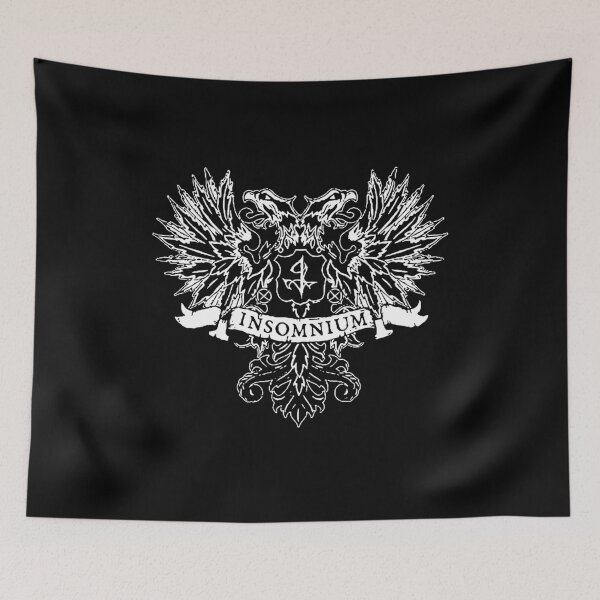 Item preview, Logotipo blanco de Insomnium Band designed and sold by shaynamons.