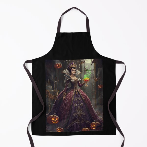 Item preview, Queen of Halloween – Luxury Glamour Fantasy Illustration designed and sold by RAKO13.