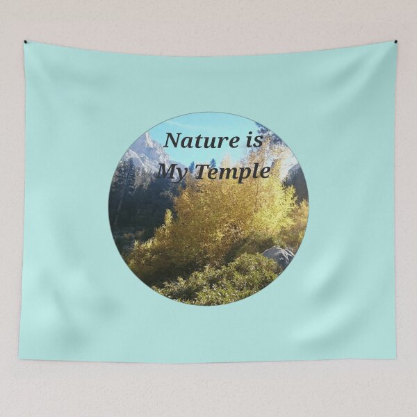 Item preview, Faith - Nature is My Temple in the Mountains by  Wagonesta  designed and sold by Wagonesta.