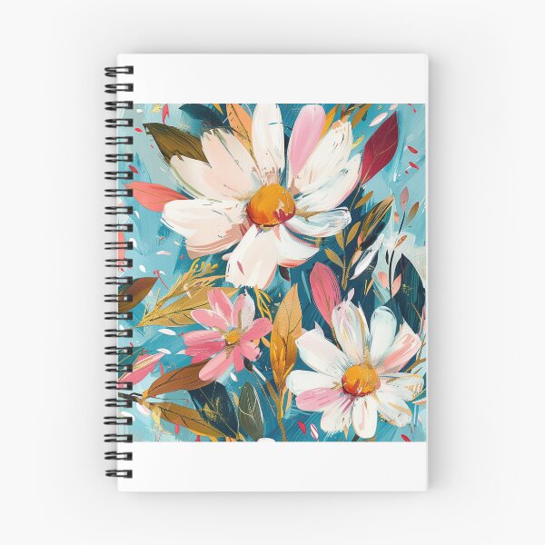 Item preview, Bright flowers on teal designed and sold by MendaciousMina.