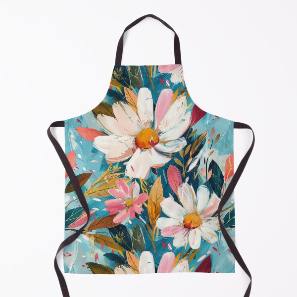 Item preview, Bright flowers on teal designed and sold by MendaciousMina.