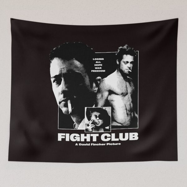 Item preview, Fight Club Quote designed and sold by AdrianMakeArts.