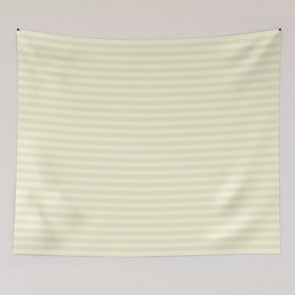 Item preview, Beige & Pale Gray Green Horizontal Stripes designed and sold by KSimpson838.