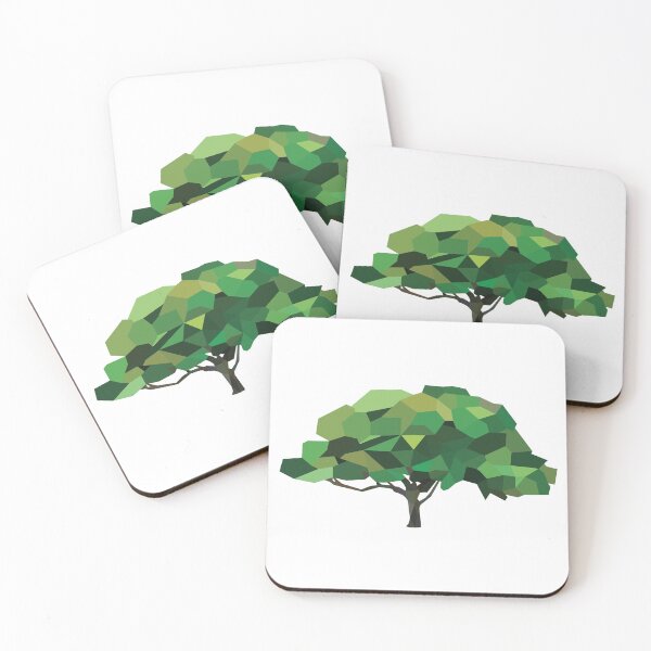 Item preview, Low Poly Bonsai Tree Geometric Nature Art Zen Design designed and sold by jayson salvador.