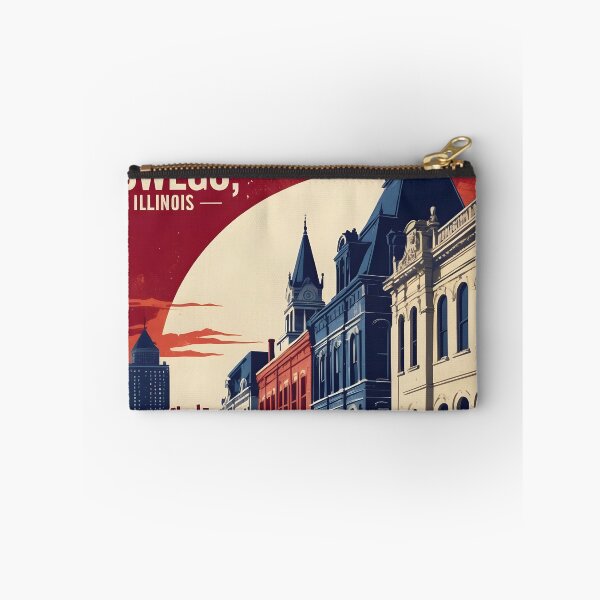 Item preview, Oswego Illinois 1950s USA Vintage Travel Tourism designed and sold by TravelersGems.