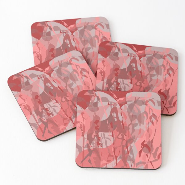 Item preview, Red and Pink Abstract Garden designed and sold by Jessielee72.