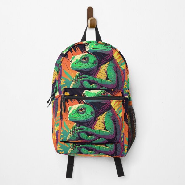 Item preview, Loving Lizard couple illustration designed and sold by Vintage Designs +.