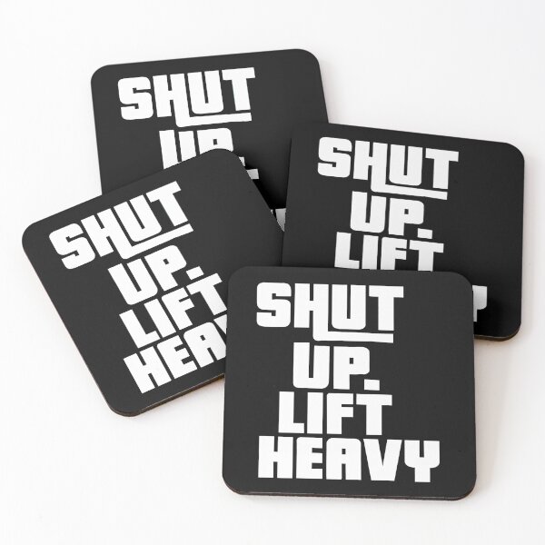 Item preview, Shut Up – Lift Angry: Hardcore Gym Motivation designed and sold by Unikat.SE.