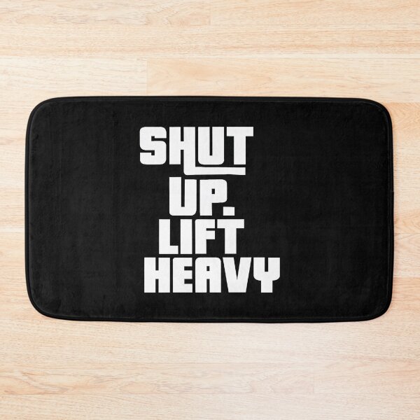 Item preview, Shut Up – Lift Angry: Hardcore Gym Motivation designed and sold by Unikat.SE.