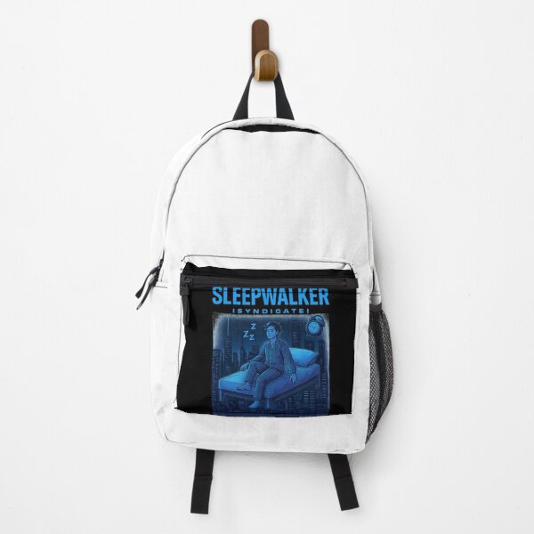 Item preview, Sleepwalker Syndicate – Futuristic Dreamcore Floating Bed T‑Shirt designed and sold by Trendiihub.