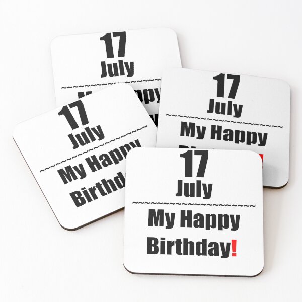 Item preview, 17 July Birthday designed and sold by ariksworld.