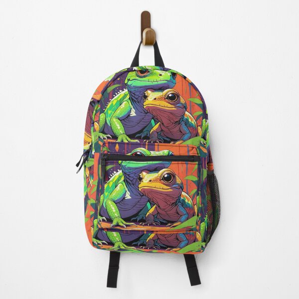 Item preview, Loving Lizard couple illustration designed and sold by Vintage Designs +.