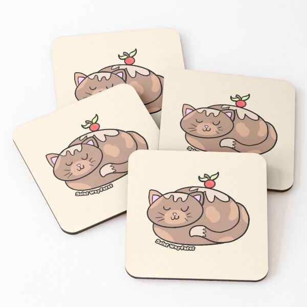 Item preview, Sleepy Sweet Roll cat - Cozy and cheerful Design designed and sold by SolarWayfarer.