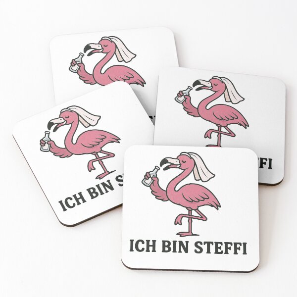 Item preview, Steffi – The Bride | Flamingo Gang Bachelorette Party designed and sold by Unikat.SE.