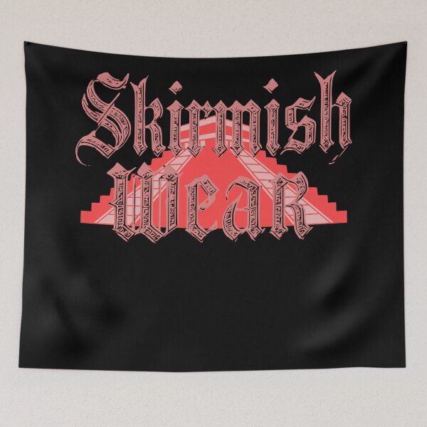 Item preview, Skirmish Wear Logo pink  designed and sold by Skirmishwear.