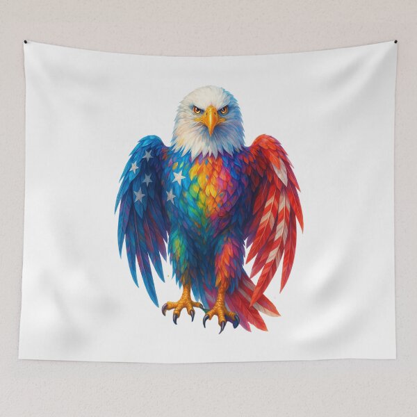 Item preview, American Eagle Feather Integration – Patriotic Wildlife Design designed and sold by AddictiveDesign.