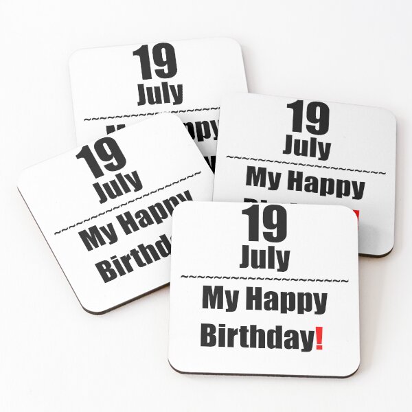 Item preview, 19 July Birthday designed and sold by ariksworld.