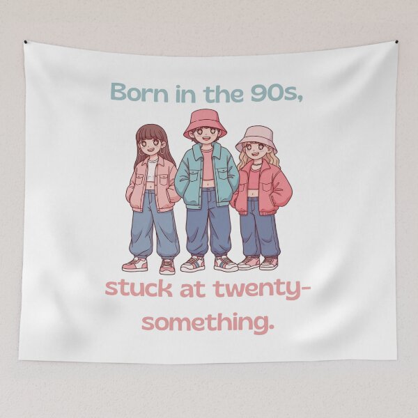 Item preview, Born in the 90's designed and sold by Adamiaq.
