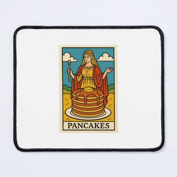 Item preview, Waffles Tarot card pizza hamburger meme prank weird birthday funny designed and sold by CheeseBlueprint.
