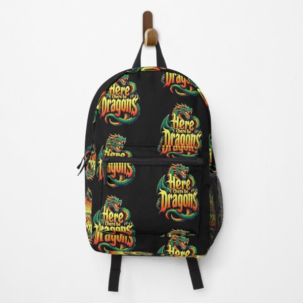 Item preview, Here there be Dragons designed and sold by Vintage Designs +.