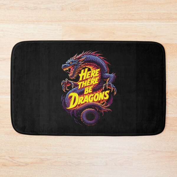 Item preview,  Here there be Dragons designed and sold by Vintage Designs +.