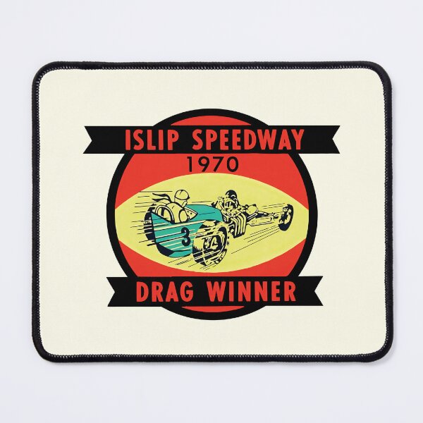 Item preview, 1970 Islip Speedway Drag Winner. designed and sold by retropetrol.