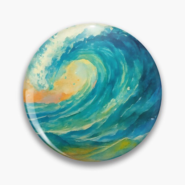 Item preview, Big Ocean WAVE designed and sold by basitcv.