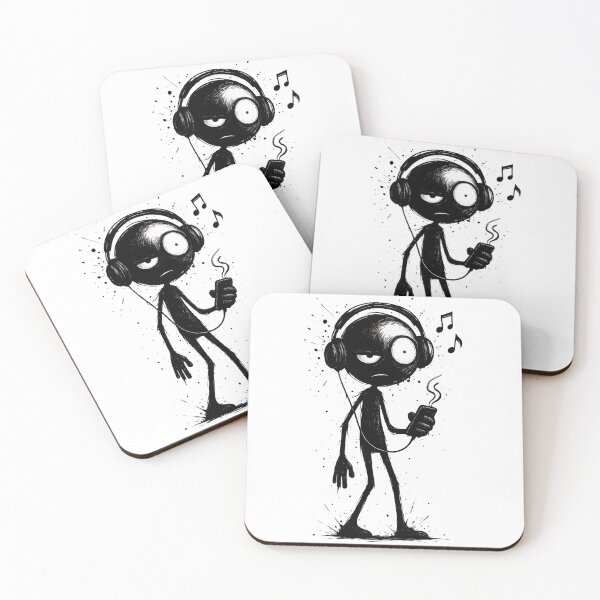 Item preview, Alvin – Lo-Fi Headphone Gremlin designed and sold by MarCinu Art.