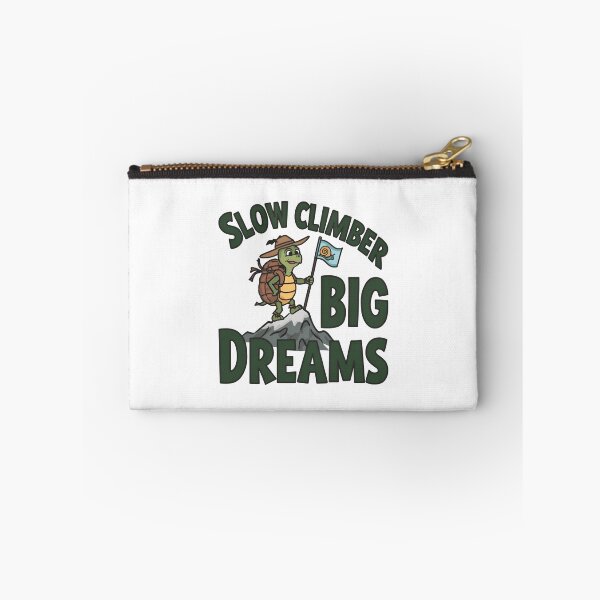 Item preview, "Slow Climber, Big Dreams" Adventure Turtle designed and sold by MemGraphicss.