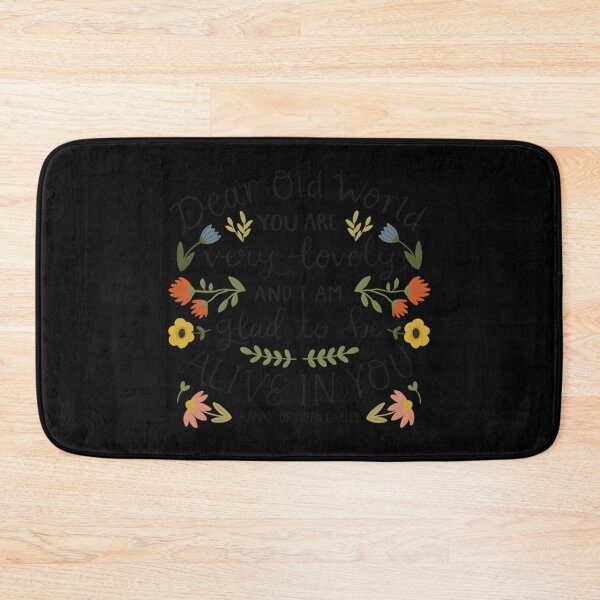 Item preview, Anne Of Green Gables Dear Old World Quote designed and sold by marlenedaoc.
