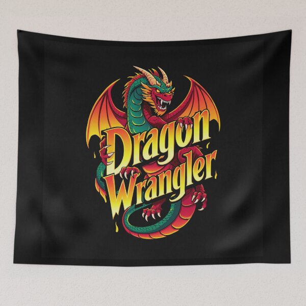 Item preview, Dragon Wrangler designed and sold by Vintage Designs +.