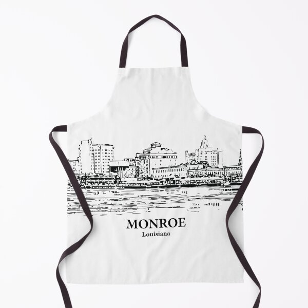 Artikelvorschau, Monroe - Louisiana entworfen und verkauft von Lakeric Cityscapes.