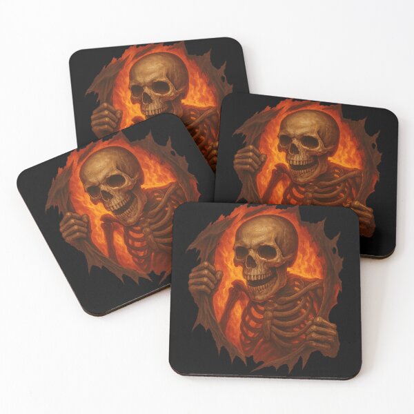 Item preview, Fire Skeleton Breakout designed and sold by No Quarter Collective.